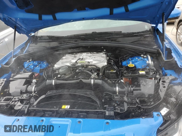 2023 Jaguar F-Pace SVR with VIN SADCZ2EE7PA704045, listed as a Copart auction lot 75995704 with Not Provided miles and Non Repairable. Bid and sale history available at DreamBid. Image 12.