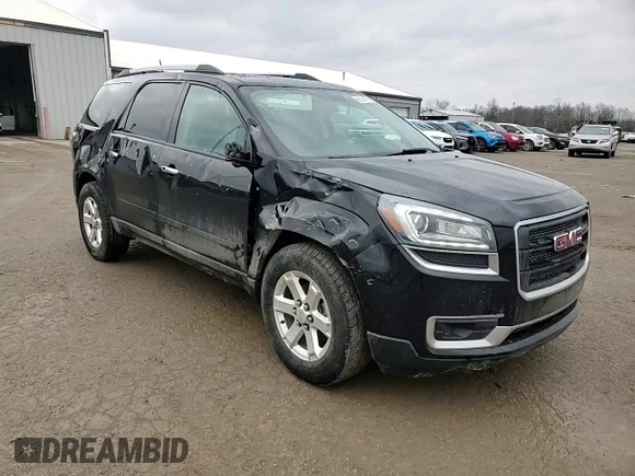 2016 GMC Acadia SLE with VIN 1GKKVPKD4GJ175217, listed as a Copart auction lot 46374475 with 92,311 mi miles and Salvage title. Bid and sale history available at DreamBid. Image 12.
