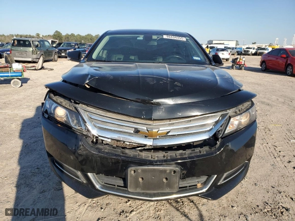 2018 Chevrolet Impala LT with VIN 2G1105SA5J9164836, listed as a Copart auction lot 46434355 with 109,054 mi miles and Salvage Title. Bid and sale history available at carsss.com. Image 5.
