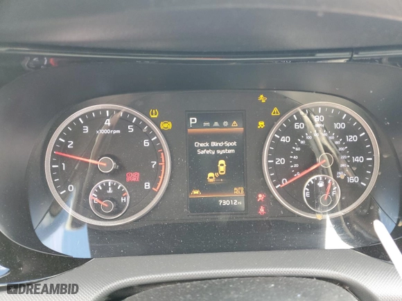 2021 Kia K5 LXS with VIN 5XXG14J26MG027288, listed as a Copart auction lot 83864364 with 73,012 mi miles and Salvage Title. Bid and sale history available at carsss.com. Image 9.