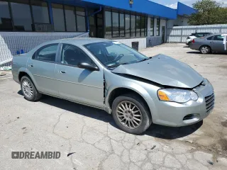 2006 Chrysler Sebring with VIN 1C3EL46X46N284497, listed as a Copart auction lot 57461725 with Not provided miles and Salvage title. Bid and sale history available at DreamBid. Image 4.
