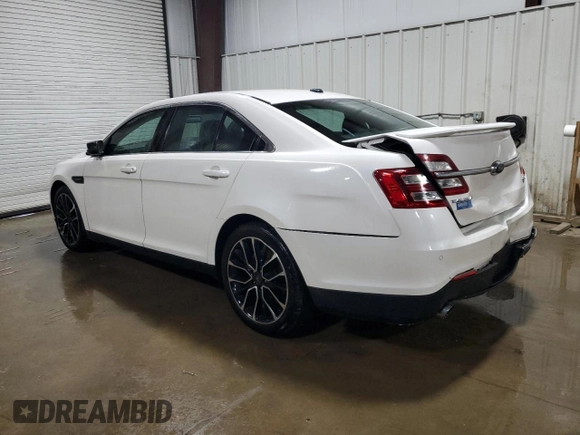 2017 Ford Taurus SHO with VIN 1FAHP2KT3HG116772, listed as a Copart auction lot 47165095 with 79,618 mi miles and Salvage title. Bid and sale history available at DreamBid. Image 2.