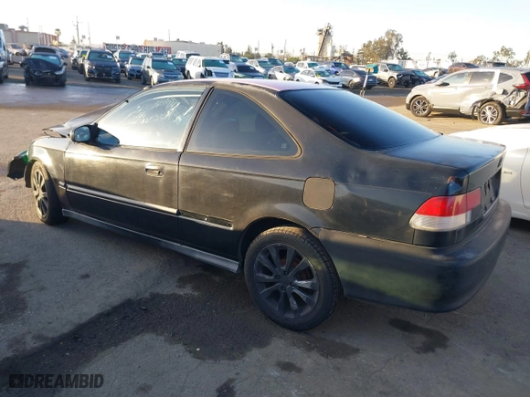 2000 Honda Civic HX with VIN 1HGEJ7225YL109267, listed as a IAAI auction lot 41097182 with 209,943 mi miles. Bid and sale history available at carsss.com. Image 3.