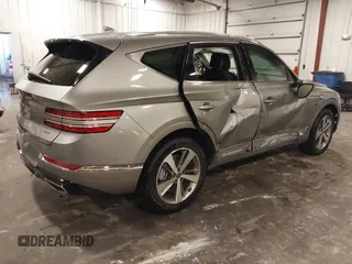 2023 Genesis GV80 z VIN KMUHBDSB4PU130267, wystawiony jako IAAI lot #42495630 z przebiegiem 23 892 mil mil oraz . Historia ofert i sprzedaży dostępna na DreamBid. Obrazek 4.