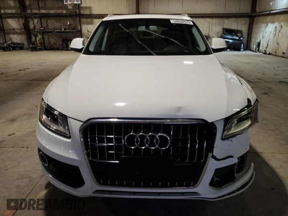 2017 Audi Q5 Premium with VIN WA1C2AFPXHA090873, listed as a Copart auction lot 54058575 with 95,003 mi miles and Salvage title. Bid and sale history available at DreamBid. Image 5.
