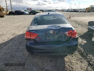 2013 Volkswagen Passat SE with VIN 1VWBH7A30DC150758, listed as a Copart auction lot 82822024 with Not provided miles and Salvage title. Bid and sale history available at DreamBid. Image 6.