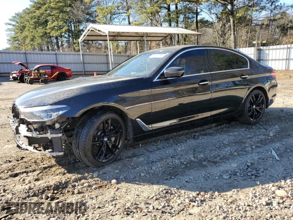 2017 BMW 5 Series 530i xDrive with VIN WBAJA7C37HG457940, listed as a Copart auction lot 85928794 with 134,801 mi miles and Salvage Title. Bid and sale history available at carsss.com. Image 1.