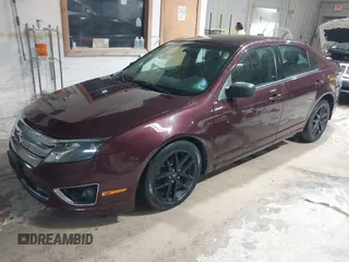 2011 Ford Fusion SEL with VIN 3FAHP0JA6BR201870, listed as a IAAI auction lot 42159069 with 157,656 mi miles. Bid and sale history available at carsss.com. Image 2.