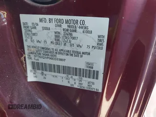 2006 Ford F-250 XL z VIN 1FTSX21P06ED33807, wystawiony jako IAAI lot #41824991 z przebiegiem 179 423 mil mil oraz . Historia ofert i sprzedaży dostępna na DreamBid. Obrazek 9.