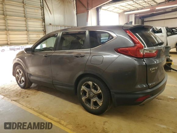 2019 Honda CR-V EX with VIN 5J6RW1H51KA007042, listed as a Copart auction lot 49327535 with 104,418 mi miles and Salvage Title. Bid and sale history available at carsss.com. Image 2.