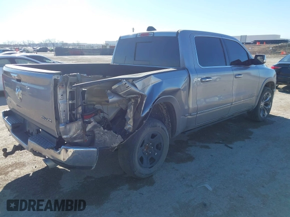 2019 Ram 1500 Limited z VIN 1C6SRFHTXKN774690, wystawiony jako IAAI lot #41860299 z przebiegiem 134 857 mil mil oraz . Historia ofert i sprzedaży dostępna na DreamBid. Obrazek 4.