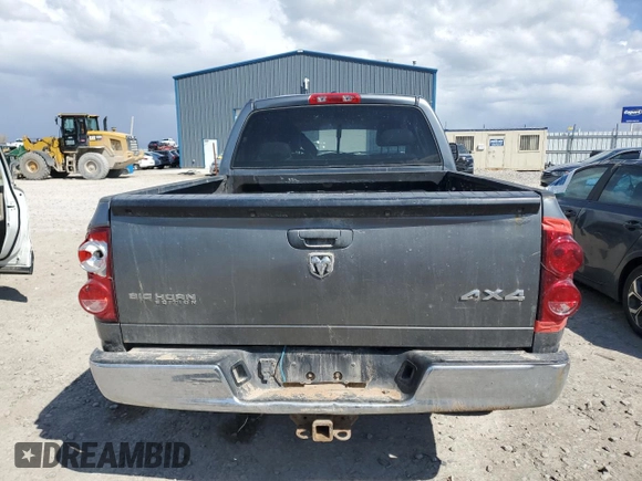 2008 Dodge 1500 SLT with VIN 1D7HU182X8J194812, listed as a Copart auction lot 51663295 with 192,284 mi miles and Salvage Title. Bid and sale history available at DreamBid. Image 6.