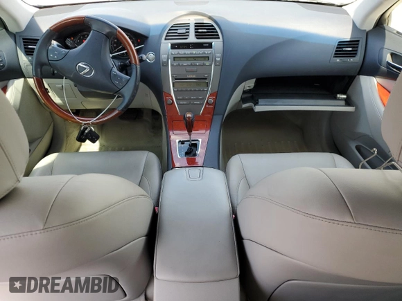 2007 Lexus ES 330 with VIN JTHBJ46G972076024, listed as a Copart auction lot 44470405 with 73,036 mi miles and Salvage Title. Bid and sale history available at DreamBid. Image 8.