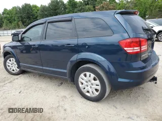 2015 Dodge Journey American Value z VIN 3C4PDCAB6FT707975, wystawiony jako Copart lot #59919895 z przebiegiem 192 614 mil mil oraz Czysty tytuł • Clean title. Historia ofert i sprzedaży dostępna na DreamBid. Obrazek 2.