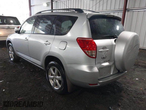 2008 Toyota RAV4 Ltd with VIN JTMBK31V186039266, listed as a IAAI auction lot 41892985 with 174,827 mi miles. Bid and sale history available at carsss.com. Image 3.