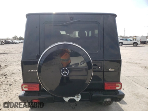2013 Mercedes-Benz G 550 with VIN WDCYC3HF2DX207470, listed as a Copart auction lot 43382435 with 82,521 mi miles and Salvage title. Bid and sale history available at DreamBid. Image 6.