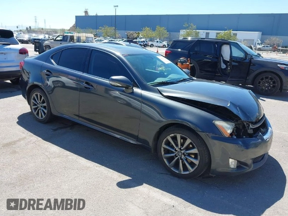 2009 Lexus IS 250 with VIN JTHBK262795103065, listed as a IAAI auction lot 41865923 with 174,677 mi miles and . Bid and sale history available at DreamBid. Image 1.