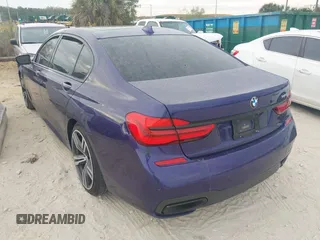 2018 BMW 7 Series 740i with VIN WBA7E2C58JB216314, listed as a IAAI auction lot 41867480 with 62,678 mi miles. Bid and sale history available at carsss.com. Image 3.