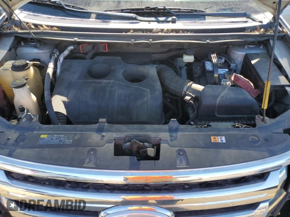 2012 Ford Edge Limited with VIN 2FMDK3K92CBA91537, listed as a Copart auction lot 46669425 with 186,595 mi miles and Salvage Title. Bid and sale history available at carsss.com. Image 12.