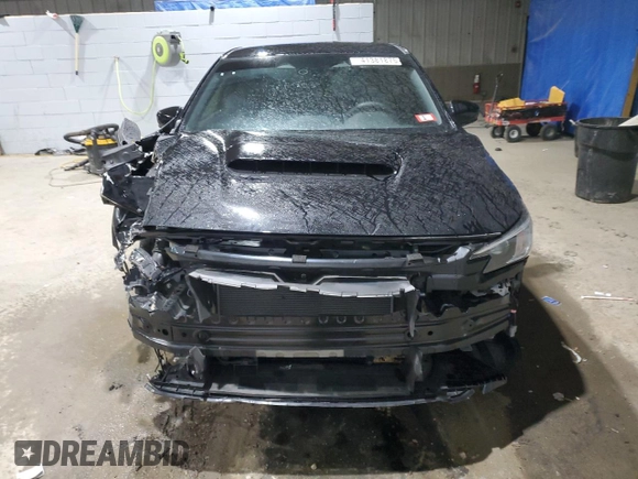 2024 Subaru WRX with VIN JF1VBAB69R9802245, listed as a Copart auction lot 41381875 with 17,573 mi miles and Salvage Title. Bid and sale history available at carsss.com. Image 5.