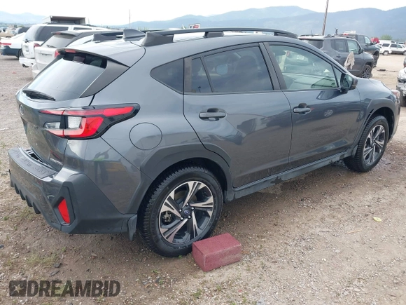 2024 Subaru Crosstrek Premium with VIN JF2GUADC7R8206736, listed as a IAAI auction lot 42424819 with 29,228 mi miles and . Bid and sale history available at DreamBid. Image 4.