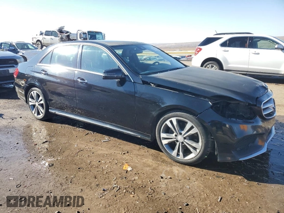 2015 Mercedes-Benz E 350 Luxury with VIN WDDHF8JBXFB097002, listed as a Copart auction lot 82178534 with 161,315 mi miles and Salvage title. Bid and sale history available at DreamBid. Image 4.