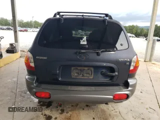 2004 Hyundai Santa Fe GLS with VIN KM8SC13D84U748073, listed as a Copart auction lot 74749424 with 216,354 mi miles and Salvage Title. Bid and sale history available at carsss.com. Image 6.