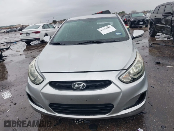 2017 Hyundai Accent SE with VIN KMHCT4AE3HU310052, listed as a IAAI auction lot 41546087 with 129,732 mi miles. Bid and sale history available at carsss.com. Image 13.