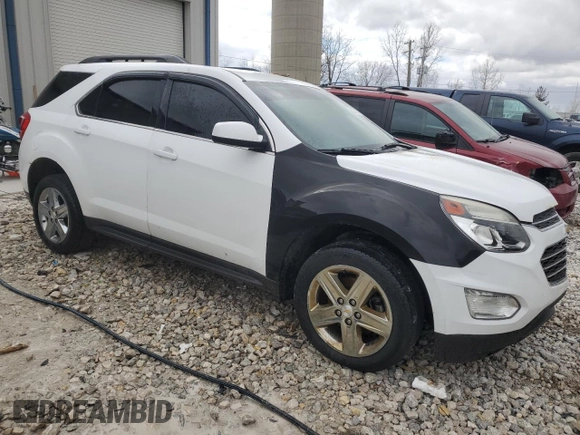 2016 Chevrolet Equinox LT with VIN 2GNFLFEK3G6244894, listed as a Copart auction lot 52291645 with 0 mi miles and Clean Title. Bid and sale history available at carsss.com. Image 4.