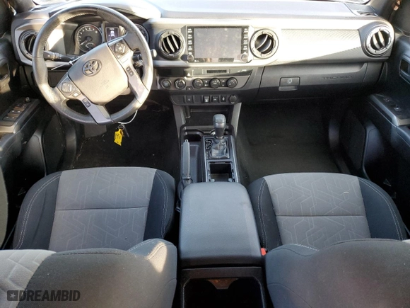 2021 Toyota Tacoma 4WD SR with VIN 3TMCZ5AN9MM450792, listed as a Copart auction lot 42061435 with 35,765 mi miles and Salvage Title. Bid and sale history available at carsss.com. Image 8.