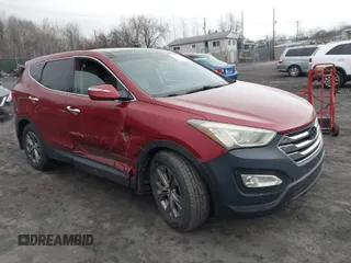 2013 Hyundai Santa Fe Sport with VIN 5XYZUDLBXDG045656, listed as a IAAI auction lot 41836325 with 176,756 mi miles. Bid and sale history available at carsss.com. Image 1.