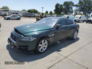 2017 Jaguar XE 25t Prestige z VIN SAJAE4BG5HA966505, wystawiony jako Copart lot #59058285 z przebiegiem 100 109 mil mil oraz Szkoda całkowita • Salvage title. Historia ofert i sprzedaży dostępna na DreamBid. Obrazek 1.