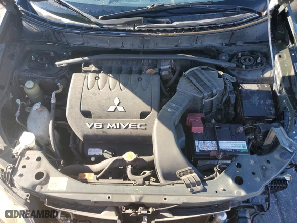 2008 Mitsubishi Outlander XLS with VIN JA4MT41X58Z010259, listed as a Copart auction lot 45865605 with 154,771 mi miles and Salvage Title. Bid and sale history available at carsss.com. Image 12.