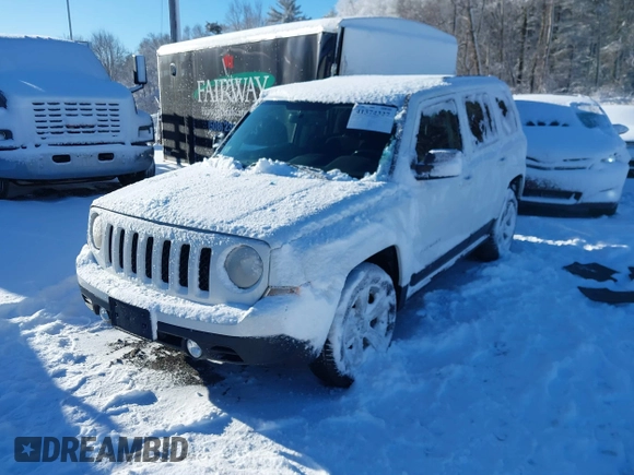 2017 Jeep Patriot High Altitude with VIN 1C4NJRFB5HD168818, listed as a IAAI auction lot 41374327 with 103,227 mi miles. Bid and sale history available at carsss.com. Image 18.