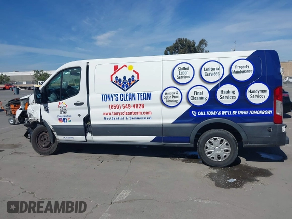 2015 Ford Transit XL z VIN 1FBZX2ZM5FKA97492, wystawiony jako IAAI lot #42018625 z przebiegiem 73 377 mil mil oraz . Historia ofert i sprzedaży dostępna na DreamBid. Obrazek 15.