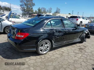 2013 Mercedes-Benz C-Class C 250 Sport with VIN WDDGF4HBXDR273481, listed as a IAAI auction lot 41933780 with 88,089 mi miles. Bid and sale history available at carsss.com. Image 4.