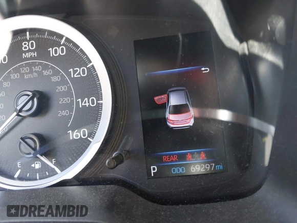 2021 Toyota Corolla LE with VIN 5YFEPMAE0MP245489, listed as a IAAI auction lot 41991250 with 69,297 mi miles and . Bid and sale history available at DreamBid. Image 7.