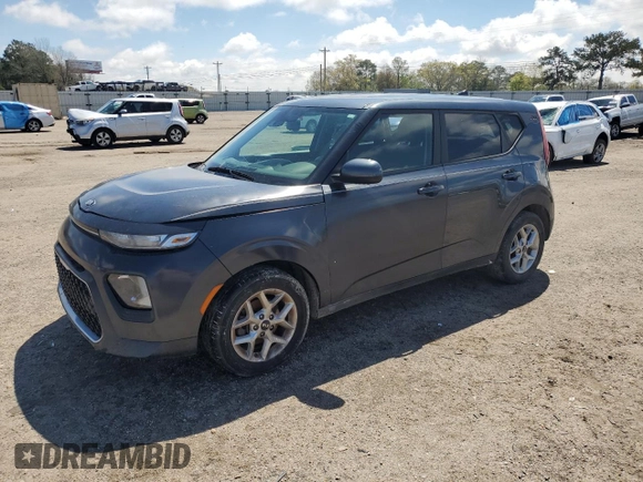 2020 Kia Soul LX with VIN KNDJ23AU0L7011111, listed as a Copart auction lot 50164895 with 121,358 mi miles and Salvage Title. Bid and sale history available at carsss.com. Image 1.