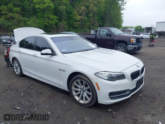 2014 BMW 5 Series 535i xDrive with VIN WBA5B3C57ED538801, listed as a IAAI auction lot 42246097 with 170,219 mi miles and . Bid and sale history available at DreamBid. Image 1.