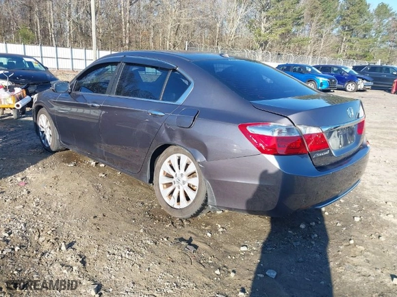 2015 Honda Accord Sedan EX-L with VIN 1HGCR2F83FA017990, listed as a IAAI auction lot 41814418 with 140,887 mi miles. Bid and sale history available at carsss.com. Image 3.