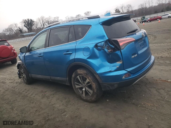 2017 Toyota RAV4 XLE with VIN 2T3WFREV5HW404176, listed as a Copart auction lot 44730505 with 110,931 mi miles and Salvage Title. Bid and sale history available at carsss.com. Image 2.