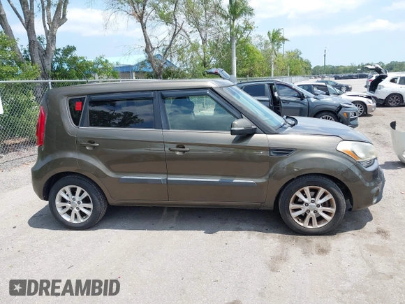 2012 Kia Soul + with VIN KNDJT2A66C7440908, listed as a IAAI auction lot 42049004 with 63,083 mi miles and . Bid and sale history available at DreamBid. Image 13.