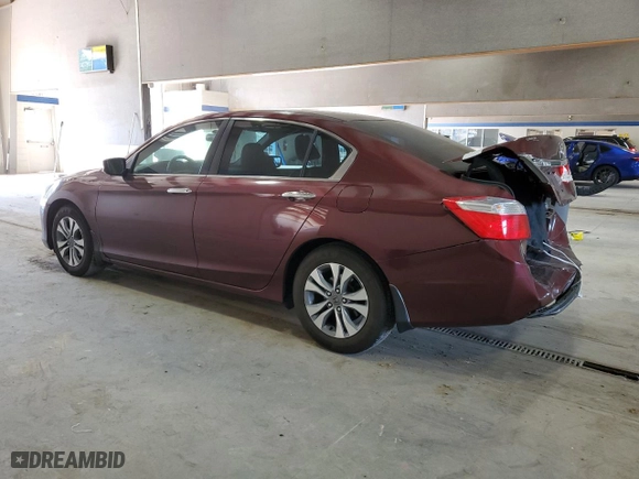 2014 Honda Accord Sedan LX with VIN 1HGCR2F34EA300188, listed as a Copart auction lot 48422045 with 221,744 mi miles and Salvage Title. Bid and sale history available at carsss.com. Image 2.