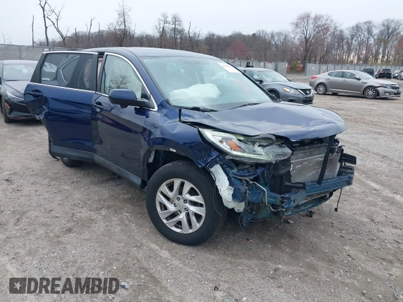 2015 Honda CR-V EX with VIN 2HKRM4H54FH689572, listed as a IAAI auction lot 41869219 with 66,188 mi miles and . Bid and sale history available at DreamBid. Image 1.