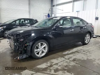 2015 Nissan Altima 2.5 S with VIN 1N4AL3AP9FN394480, listed as a Copart auction lot 50605615 with 179,940 mi miles and Salvage Title. Bid and sale history available at carsss.com. Image 1.