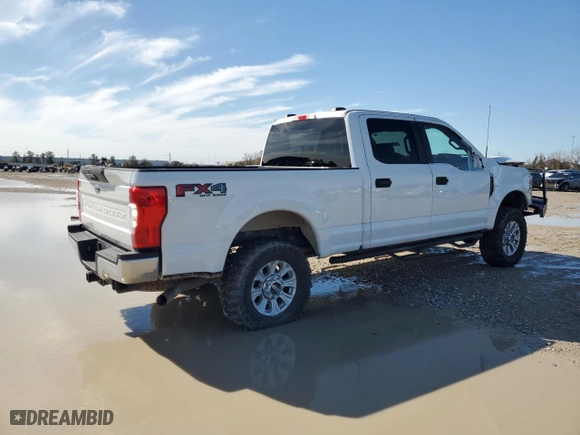 2022 Ford Super Duty F-350 SRW XL with VIN 1FT8W3BN2NEC61071, listed as a Copart auction lot 42828815 with NaN miles and Salvage Title. Bid and sale history available at carsss.com. Image 3.