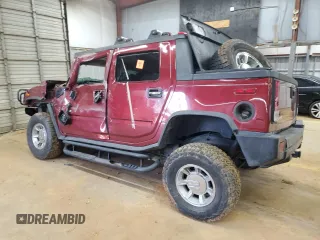 2005 Hummer H2 SUT with VIN 5GRGN22U95H111052, listed as a Copart auction lot 84993604 with 0 mi miles and Salvage Title. Bid and sale history available at carsss.com. Image 2.