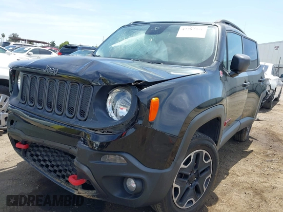 2017 Jeep Renegade Trailhawk z VIN ZACCJBCB4HPE54731, wystawiony jako IAAI lot #42282950 z przebiegiem 101 418 mil mil oraz . Historia ofert i sprzedaży dostępna na DreamBid. Obrazek 6.