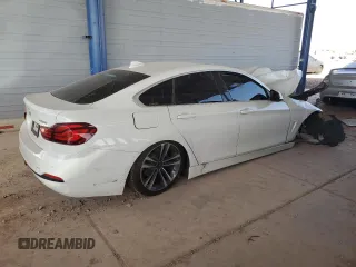 2020 BMW 4 Series 430i with VIN WBA4J1C06LCD72283, listed as a Copart auction lot 47252615 with Not provided miles and Salvage title. Bid and sale history available at DreamBid. Image 3.