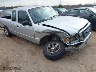 2005 Ford Ranger XL with VIN 1FTYR14U75PA60268, listed as a IAAI auction lot 41514318 with 253,792 mi miles. Bid and sale history available at carsss.com. Image 1.
